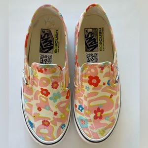 Vans Groovy Floral Ecocush Slip Ons